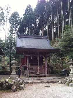 田舎の神社